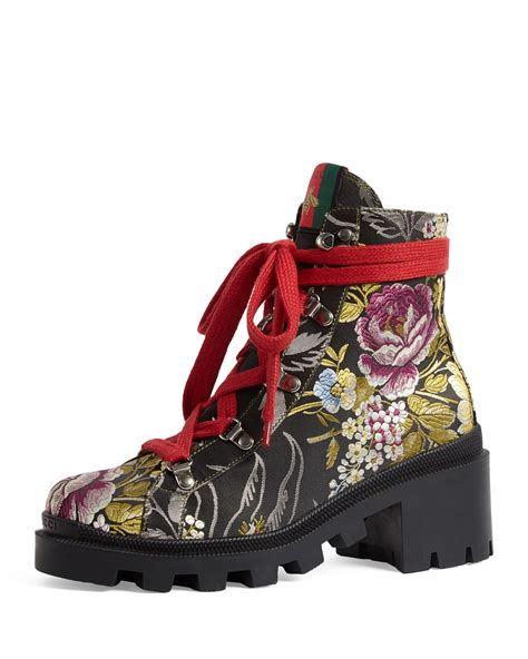 gucci jacquard boots|Women's Gucci Designer Boots .